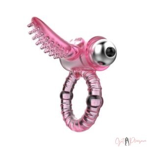 SILICONE VIBRATING COCK RING - WATERPROOF PENIS RING VIBRATOR