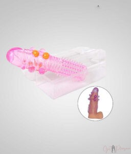 Penis Sleeve Crystal Dotted Extended Pleasure Condom