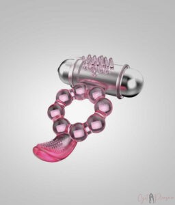 Men Sweet Tongue Clitoral Vibrators Cock Ring Vibrating