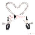 Steel Metal Chain Nipple Stimulation Clamps Nipple Stimulation