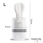 Skip to the end of the images gallery Skip to the beginning of the images gallery Large Nipple Sucker Women Breast Enlarger Suction Vacuum Pump