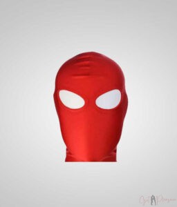 Bondage BDSM Hood Fetish Locking Two Open Eye Mask