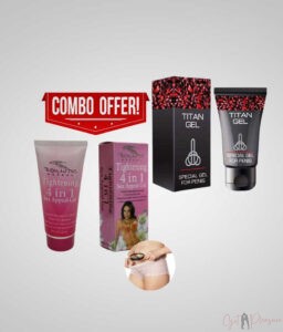 Titan Enlargement Gel 50ml + 4 in 1 Vaginal Tightening Gel