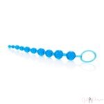 10 Beads Long Size Anal Beads Blue