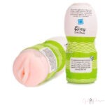 Compact Pocket Pussy Real Girls Vagina Male Masturbator-Green