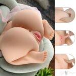 Vagina Ass doggy style Silicone Sex Doll