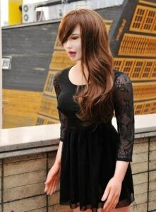 Semi Solid Inflatable Sex Doll For Men