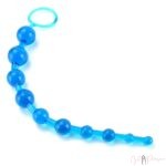 10 Beads Long Size Anal Beads Blue