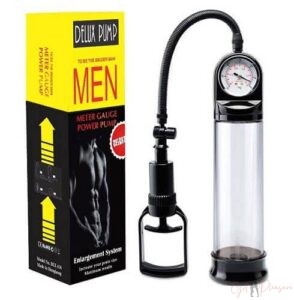 Meter Gauge Penis Enlarge Pump