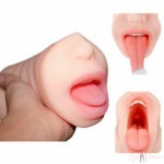 Realistic Pussy Real Vagina and Mouth Oral Silicone 3D Deep Throat Men Masturbator