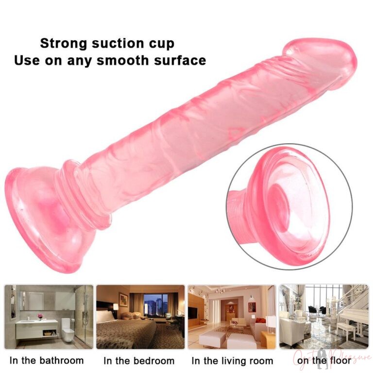 Pink Jelly 5.7 Anal Dildo India