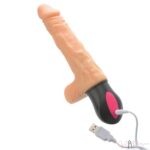 Realskin Heating Penis Vibrator