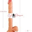 12 Inches Slim Strapon Dildos For Couple