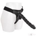 12 Inches Black Slim Strapon Dildos