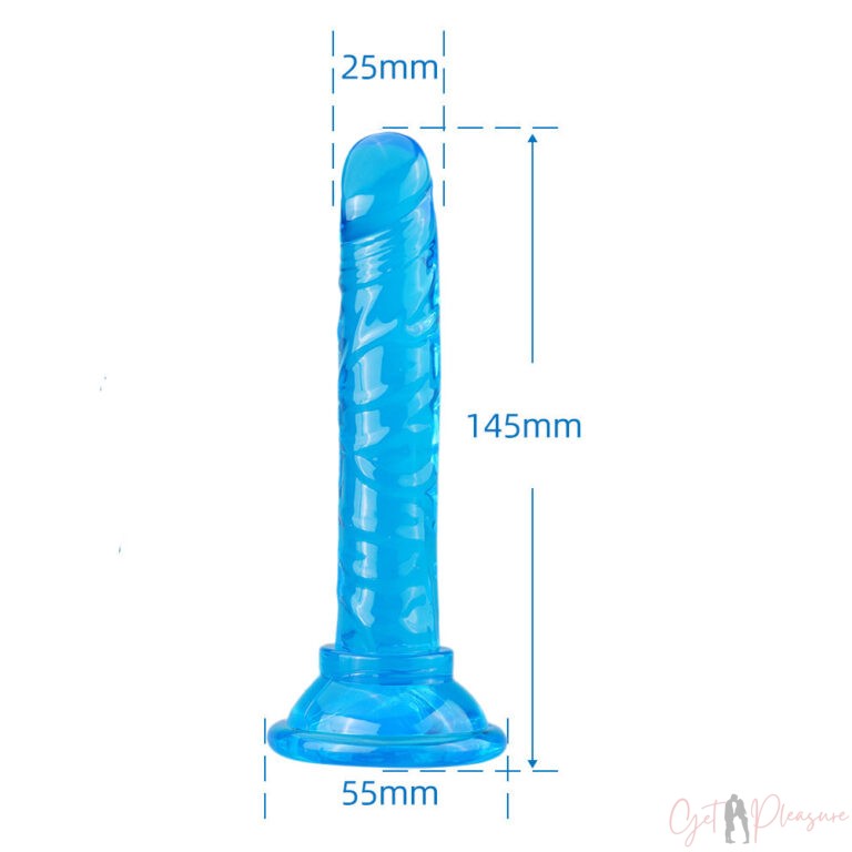 getpleasure Blue 5.7 Inches Anal Dildos India