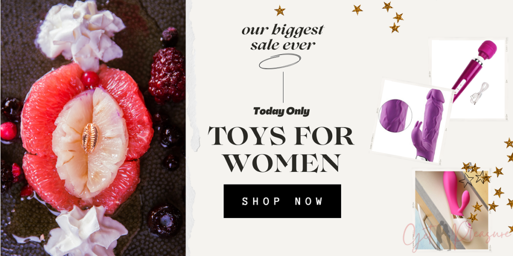 Sex Toys for Women Banner, Shop now
