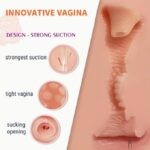 1pc Men Masturbator Life-Size Tattoos Hip Sex Doll With Pussy And Ass For Men