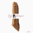 8.27″ Choco Brown Penis Growth Extender Sleeve