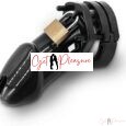 Unique CB6000 Black Male Chastity Cage