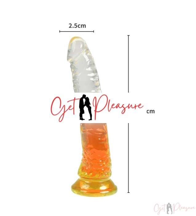 No Testicale Strong Suction Cup Jelly Dong Cock India Getpleasure
