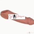 Men Realistic Enlarger Sleeve Thick Cock Girth Enhancer