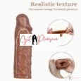 5.5 Inches Choco Penis Extender Sleeve For Men