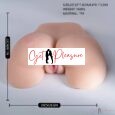 1pc Men Masturbator Life-Size Tattoos Hip Sex Doll With Pussy And Ass For Men