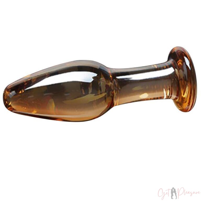 Beginners Use Glass Anal Buttplug For Women