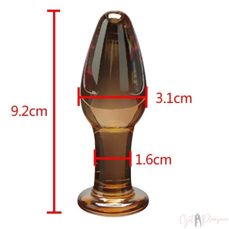 Mini Size Crystal Anal Buttplug For Women