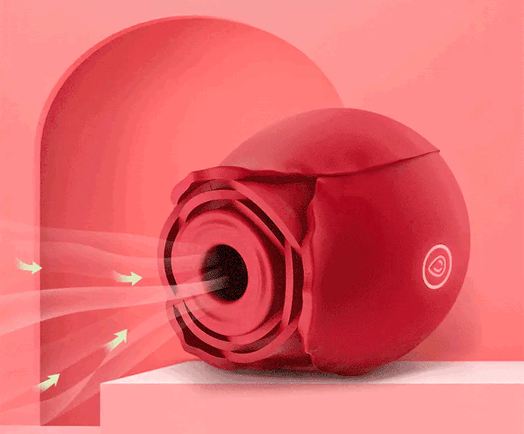 Rose Sucker Clit Suction Vibrator For Women