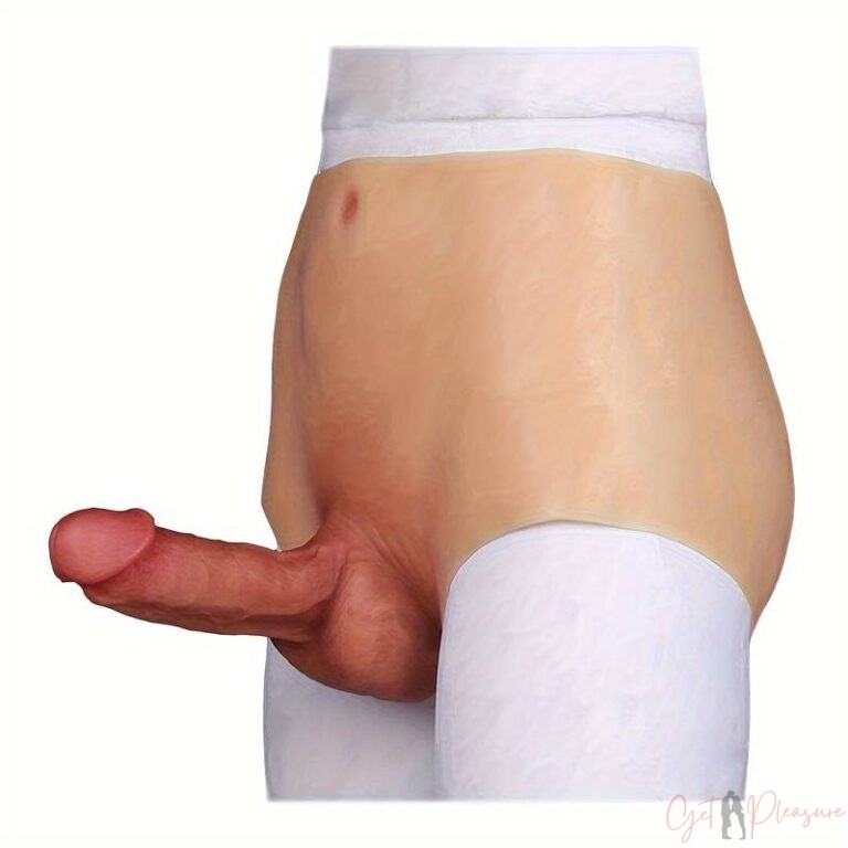 Silicone Dildo Panty For Men