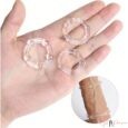 Beaded Cock Rings 3pieces/ Pack – Clear