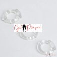 Beaded Cock Rings 3pieces/ Pack – Clear