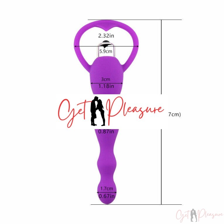mini size vibrating Anal Bulg For Purple