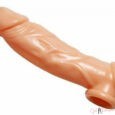 6.75 Inches Realistic Skin Reusable Penis Extender Condom