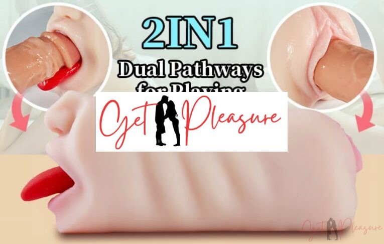 Realistic Pocket Pussy 2 In 1 For Men