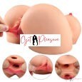 1 IN 3 Half Body Sexy Love Doll Premium Ass Pussy Breast Masturbator