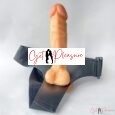 8.3 inches Strap-On Harness with Dildo-Skin