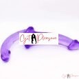 Double Ended Strapless Strap On Dildo-Purple