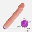8.5 Inches Vibrating Penis Dildo-Flesh