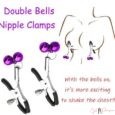 Double Bells Nipple Clamps For Couple BDSM Sex Toys