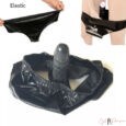 Secret Black Dildo With Underwear For Women