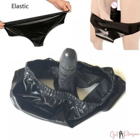 Secret Black Dildo With Underwear For Women