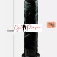 5.7 Inches Small Anal Dildo Strapon Kit Black