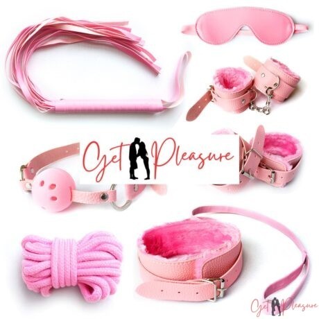 7 Pieces/Pink Beginner's Dream Bondage Kit India