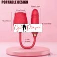2 in 1 Royal Rose Toy Sucker Vaginal Stimulator Vibrator Getpleasure