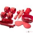 7 Piece/Red Ultra Durable Bondage Set India