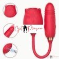 2 in 1 Royal Rose Toy Sucker Vaginal Stimulator Vibrator Getpleasure
