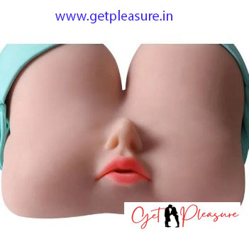Unique Design 4In1 Half Body Sex Doll (Anus Vagina Breast Mouth)