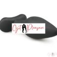 12 cm Black Silicone Solo Play Buttplug For Couple